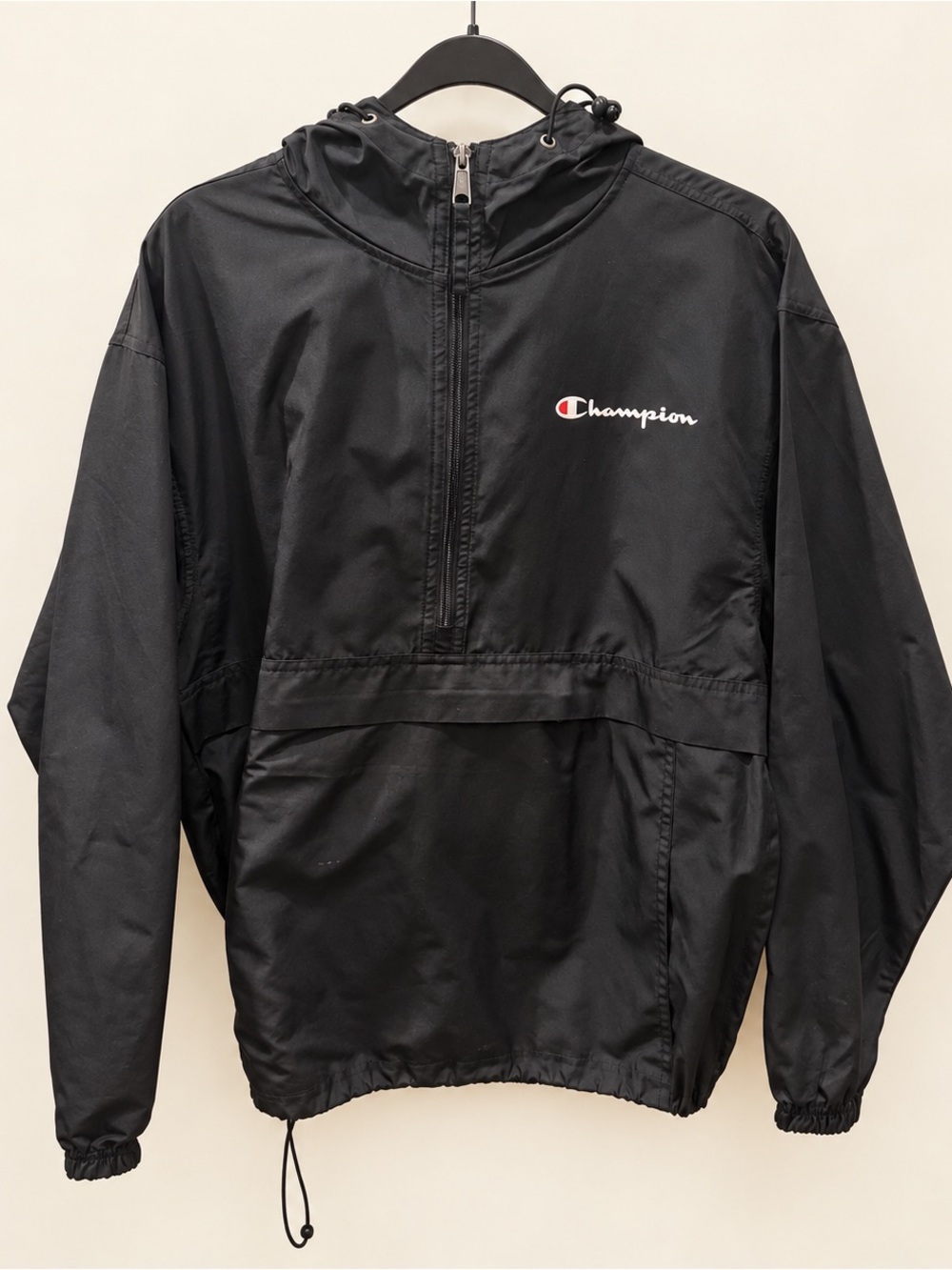 Champion Hooded Pullover Windbreaker Jacket